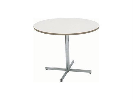 Cafébord, 80cm ø, vit